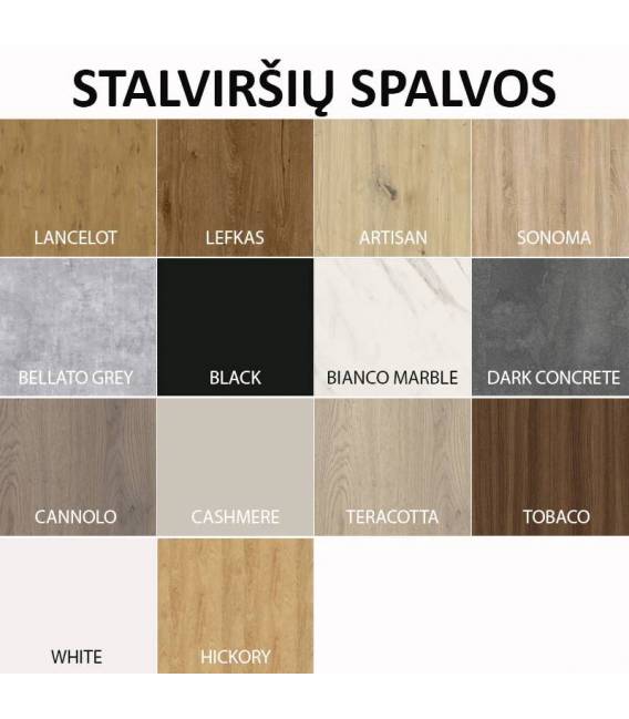 Kavos staliukas LILEN 120x60 natural halifax oak