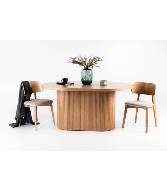 Išskleidžiamas stalas BUSSON 180(280)x120 rudas