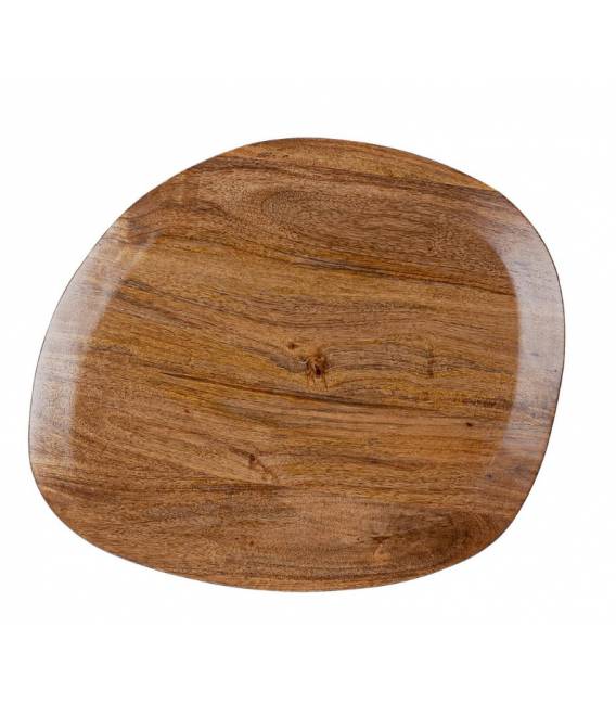 Šoninis staliukas RAVEN 50x43 rudas/juodas