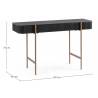 Konsolė DARCY 120x40 juoda