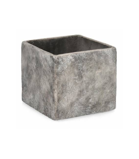 Vazonas MEILI 31x31 pilkas