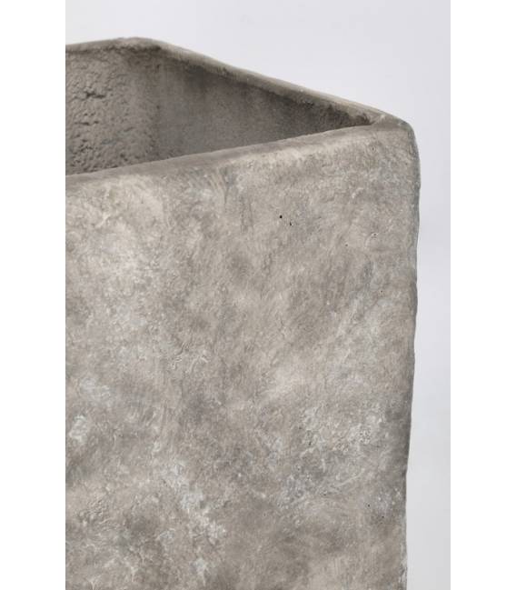 Vazonas MEILI 31x31 pilkas