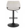 Baro kėdė LUMO rusva/juoda