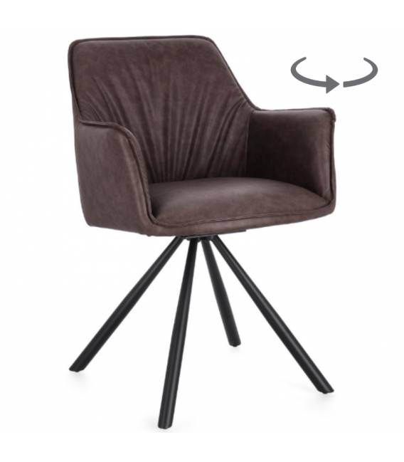 Krėsliukas BREVAL rudas