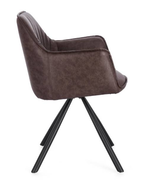 Krėsliukas BREVAL rudas