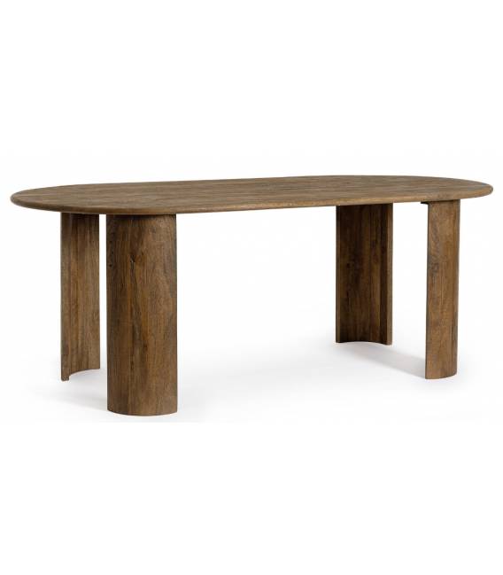 Stalas ORLANDO 210x100 rudas