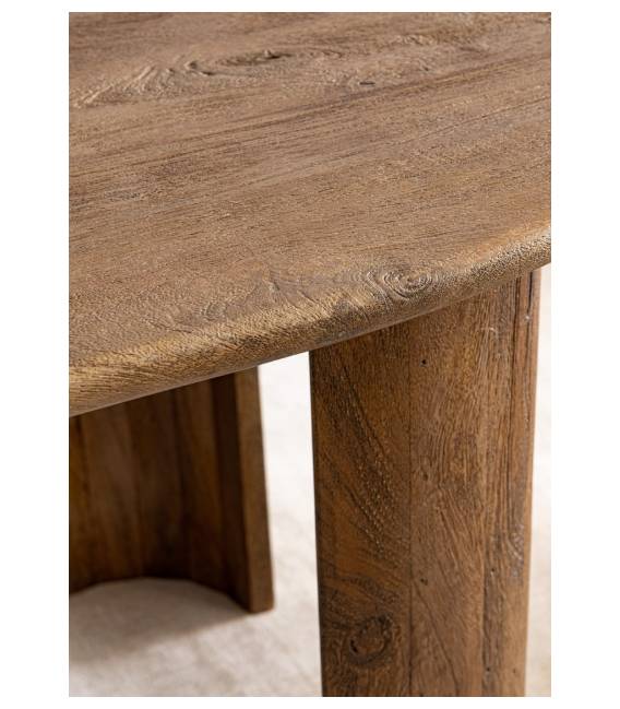 Stalas ORLANDO 210x100 rudas