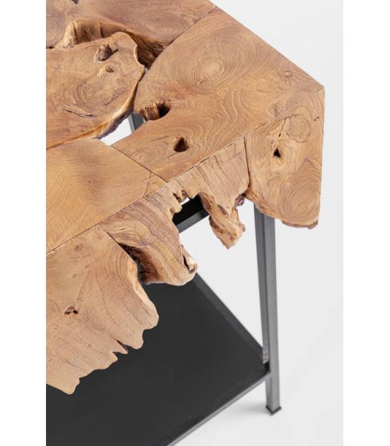 Konsolė GRENADA 120x40 ruda/juoda