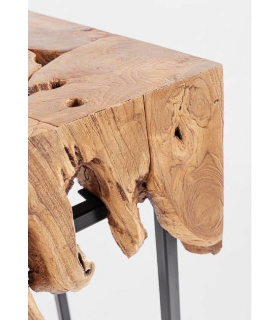 Konsolė GRENADA 120x40 ruda/juoda