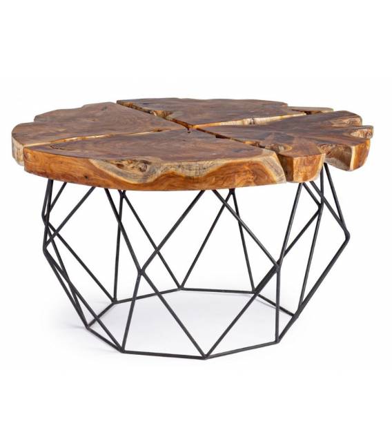 Kavos staliukas ADANYA Ø80 rudas