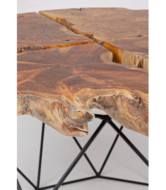 Kavos staliukas ADANYA Ø80 rudas