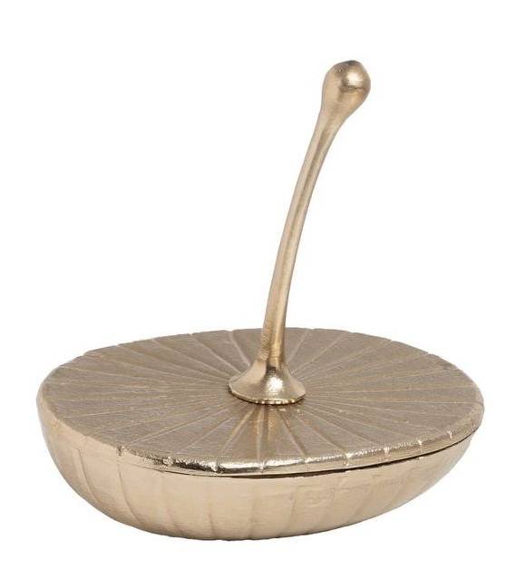 Dėžutė LUME 31x22 auksinė