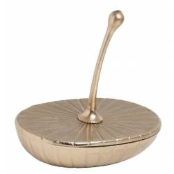 Dėžutė LUME 31x22 auksinė