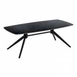 Kavos staliukas NERO 120x60 juodas