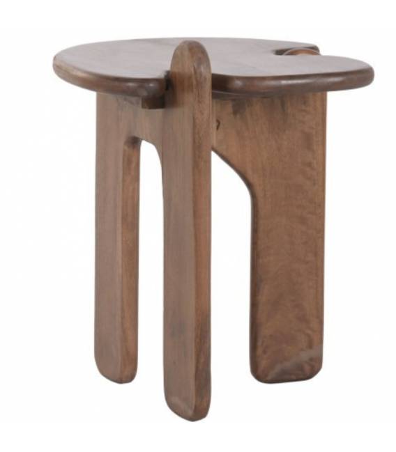 Šoninis staliukas KAVAN 40x40 rudas