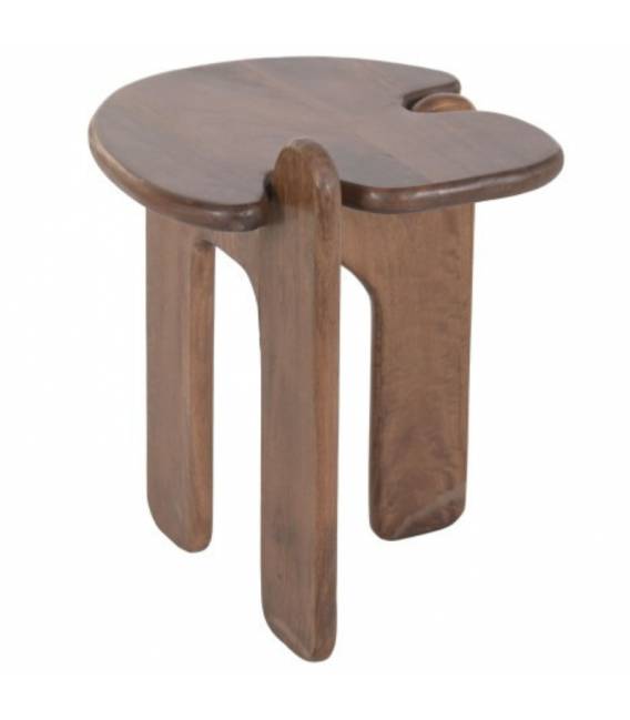 Šoninis staliukas KAVAN 40x40 rudas