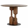 Apvalus stalas ACARO Ø106 rudas