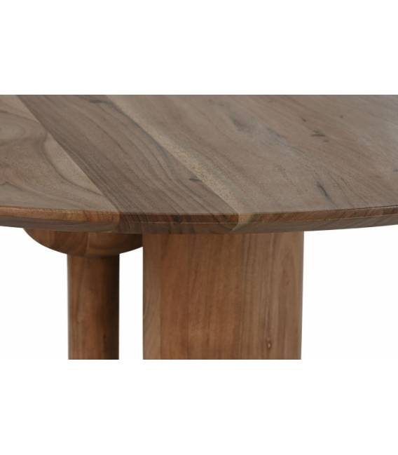 Apvalus stalas ACARO Ø106 rudas