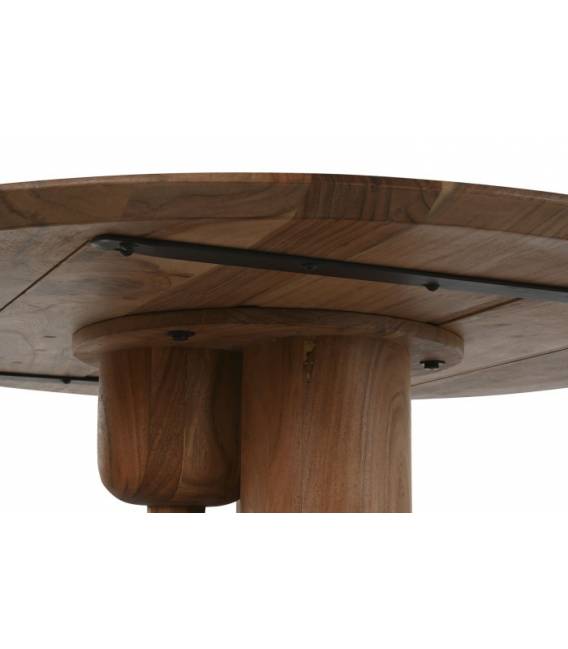 Apvalus stalas ACARO Ø106 rudas