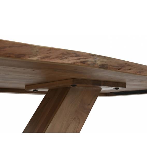 Stalas ACARO 200x100 rudas