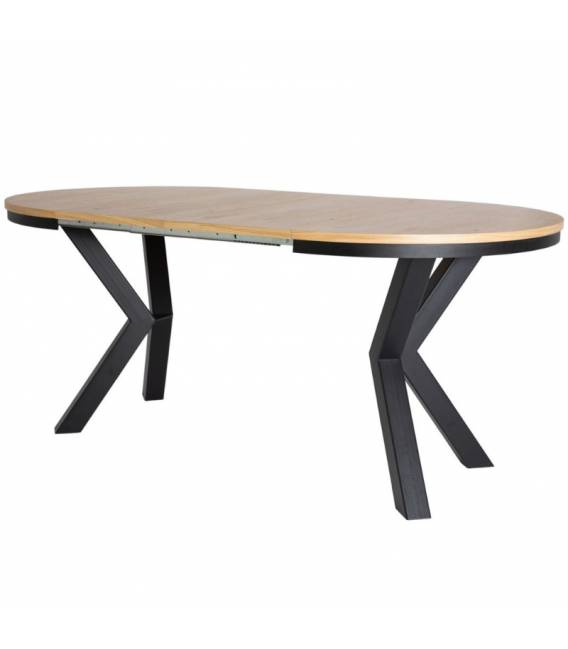 Apvalus stalas MOCO Ø110(190) ąžuolo