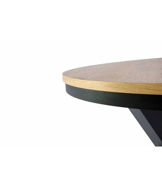 Apvalus stalas MOCO Ø110(190) ąžuolo