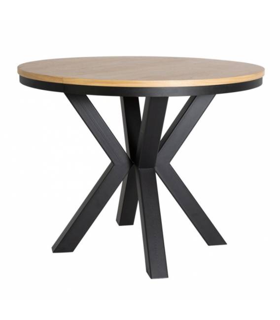 Apvalus stalas MOCO Ø110(190) ąžuolo