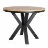 Apvalus stalas MOCO Ø110(190) ąžuolo