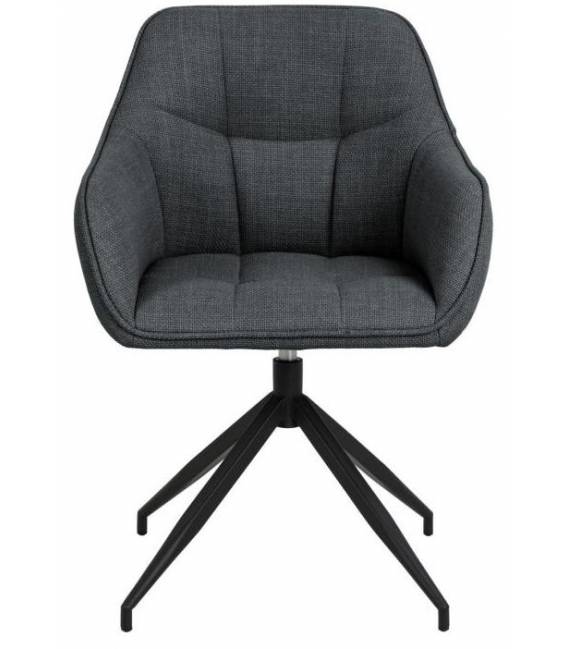 Krėsliukas 099539 tamsiai pilkas/sukasi