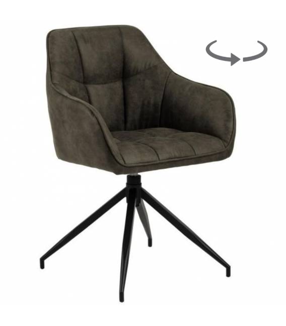 Krėsliukas 093137 žalias/sukasi