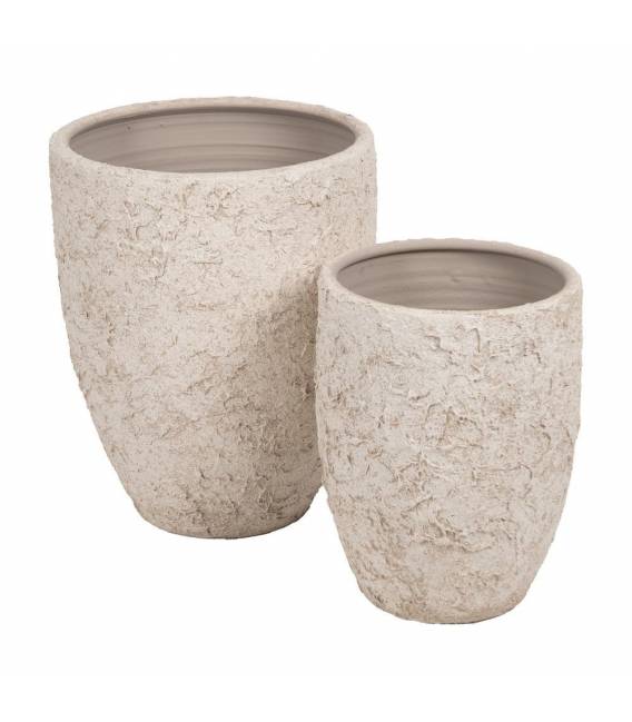 Vazonas RUSTIC Ø40x50h smėlio