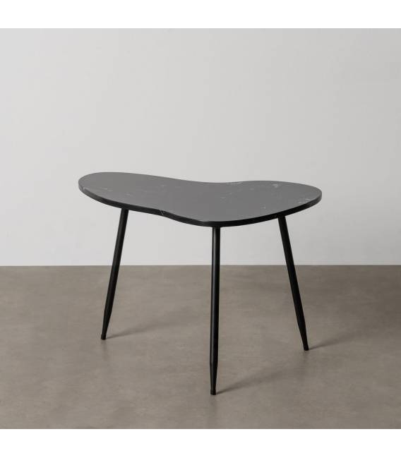 Šoninis staliukas NERO 60x44 juodas