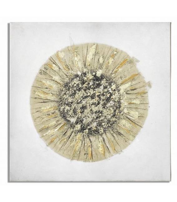 Paveikslas ORO 60x60 smėlio/aukso