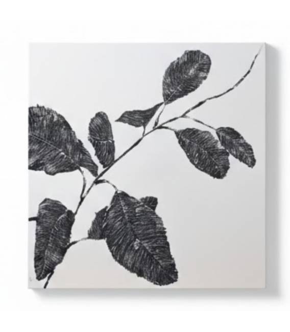 Paveikslas RAMAS 60x60 juodas/baltas