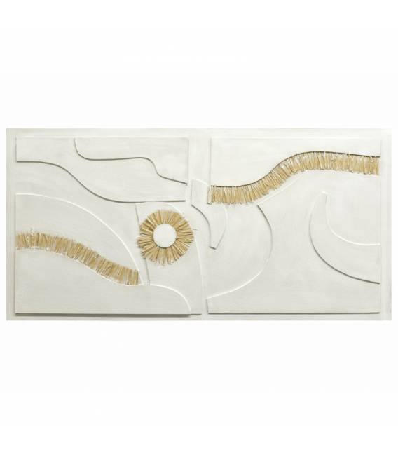 Paveikslas MOTIVOS 140x70 baltas/auksinis