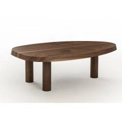 Kavos staliukas ATLAS 125x81 rudas