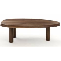 Kavos staliukas ATLAS 85x55 rudas