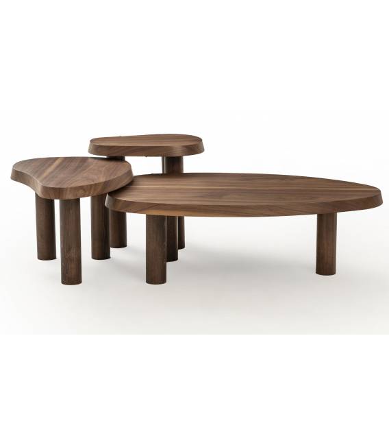 Šoninis staliukas ATLAS 58x43 rudas