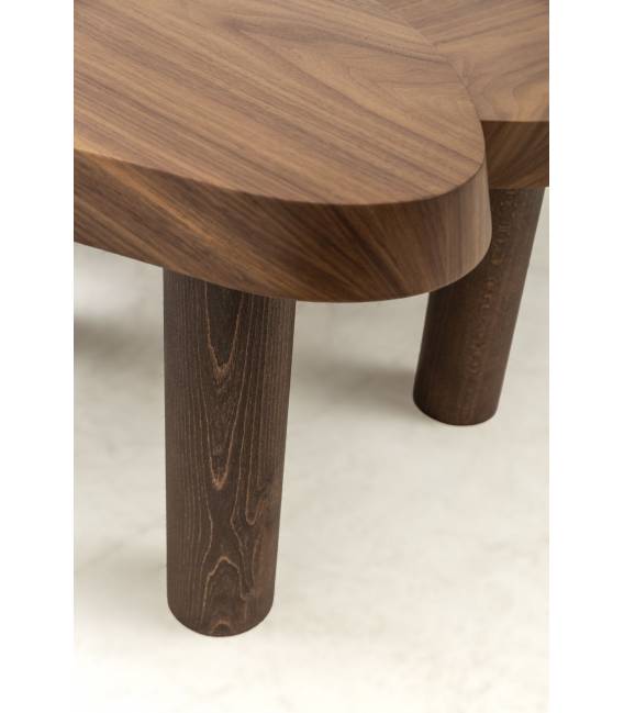 Šoninis staliukas ATLAS 58x43 rudas