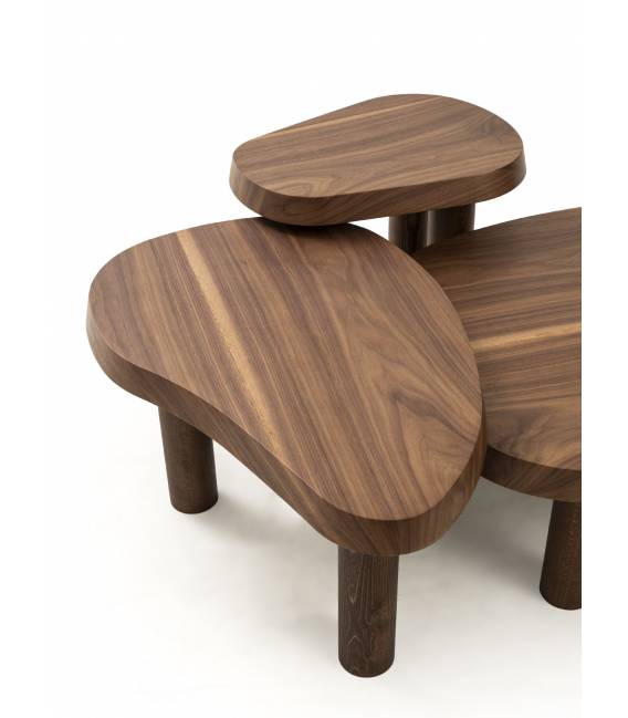 Šoninis staliukas ATLAS 58x43 rudas