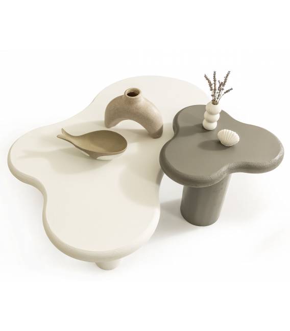 Šoninis staliukas GANOS 50x50 pilkas