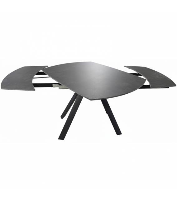 Išskleidžiamas stalas TREPUNTO 120(179)x90 pilkas