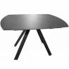Išskleidžiamas stalas TREPUNTO 120(179)x90 pilkas