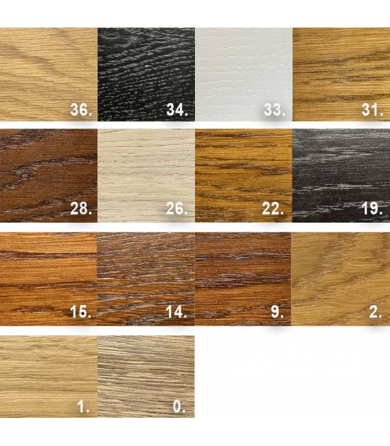 Stalas BUSSON 160x110 rudas