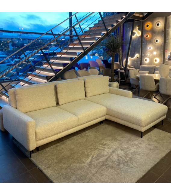 Minkštas kampas SONATA 277x193 kreminis