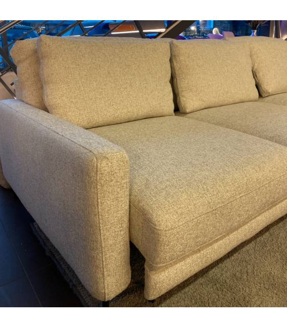 Minkštas kampas SONATA 277x193 kreminis