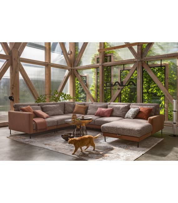 Minštas kampas SONATA 368x193 rudas