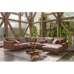 Minštas kampas SONATA 368x193 rudas