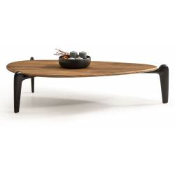 Kavos staliukas PENA 91x160 rudas