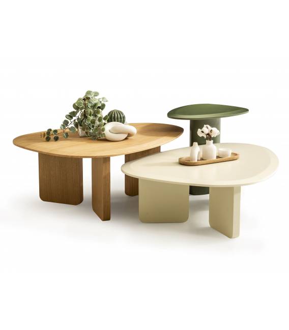 Šoninis staliukas AMORA 40x54 žalias